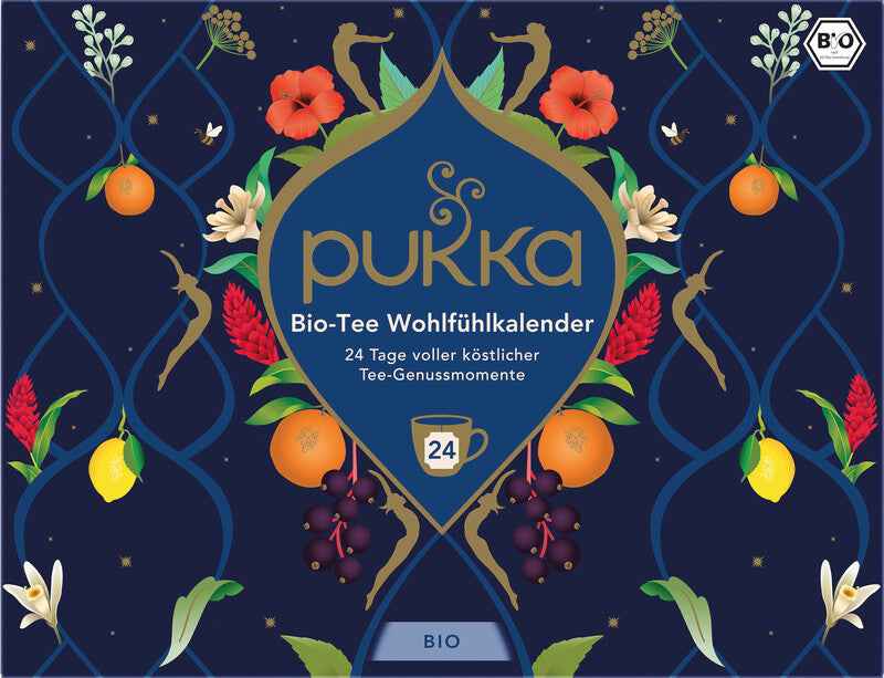 Pukka Adventskalender, 2024 – 24 Bio-Tees