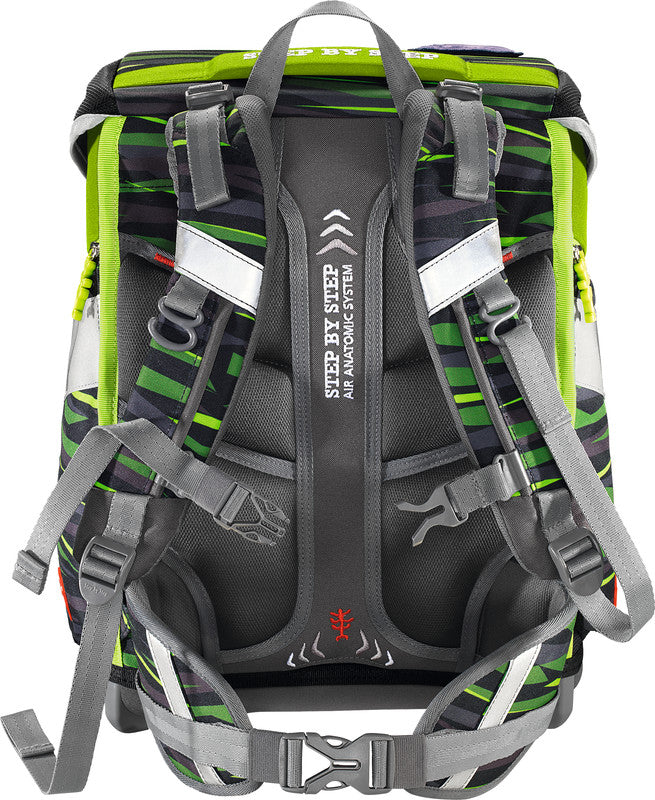 Step by Step Schulrucksack-Set Space – 5-teilig – Wild Cat Chiko – recycelter Bestandteil