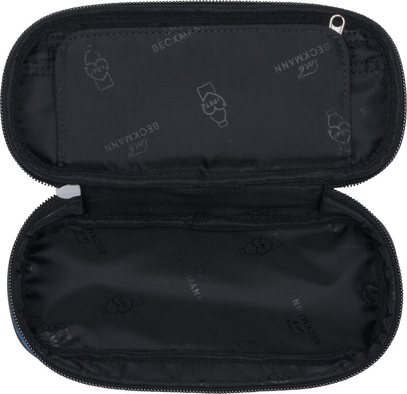 Beckmann Klassisches Schlamperetui, leer, 1-teilig – Ninja Elements – Kunststoff – 22,0 × 5,0 × 10,0 cm