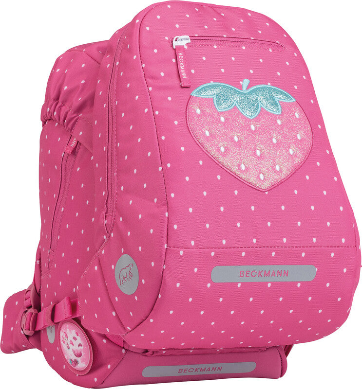 Beckmann Classic Schulrucksack 1st – Strawberry – 24.0×37.0×25.0 cm