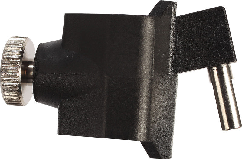 KERN Universal-Klemmansatz – Aufnahme bis 4 mm, Kunststoff, schwarz