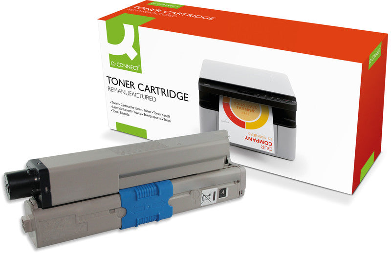 Q-Connect – Toner 44469803 – schwarz, 3500 Seiten