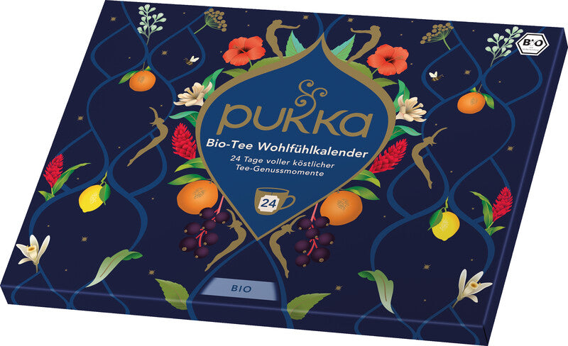 Pukka Adventskalender, 2025 – 24 Bio-Tees