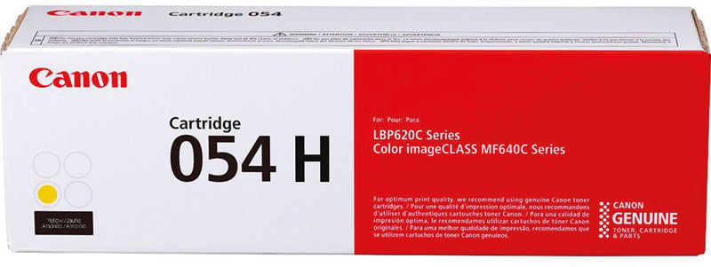 Canon Toner 054 H – gelb, 2300 Seiten