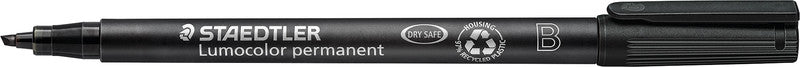 Staedtler Lumocolor für Permanent-Marker – sortiert (rot, blau, grün, schwarz), 4er