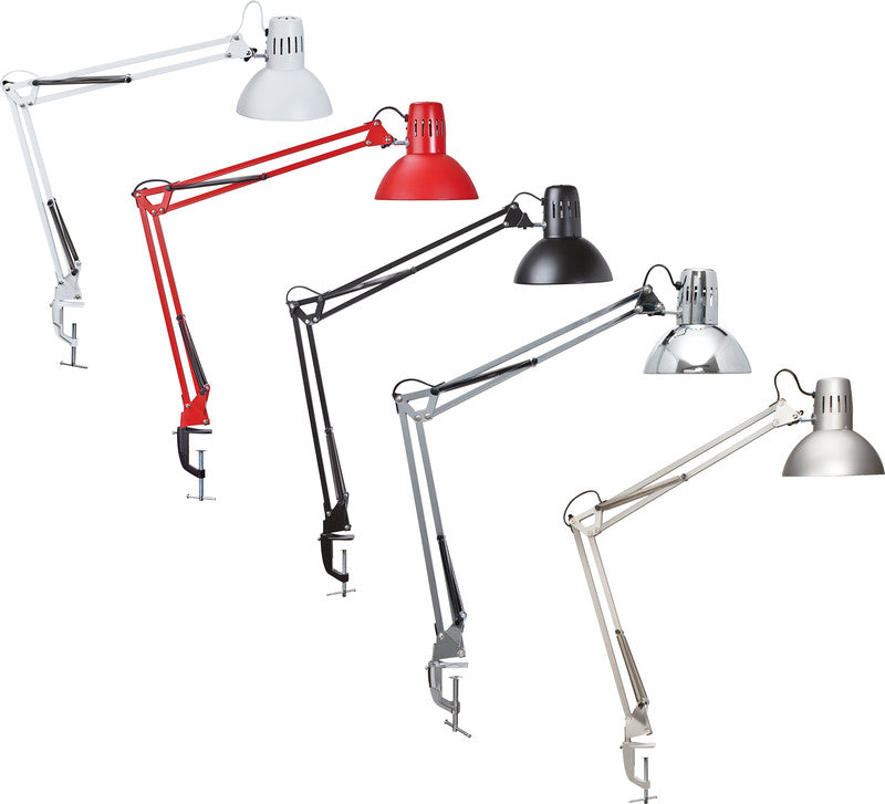 MAUL LED-Schreibtischlampe Study – Klemmfuss, dreh- & neigbar, höhenverstellbar