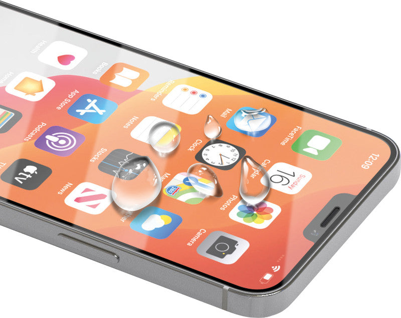 Mocolo Panzerglas-Displayschutz – für Apple iPhone 12/12 Pro – Transparent – Anti-Fingerabdruck-Beschichtung