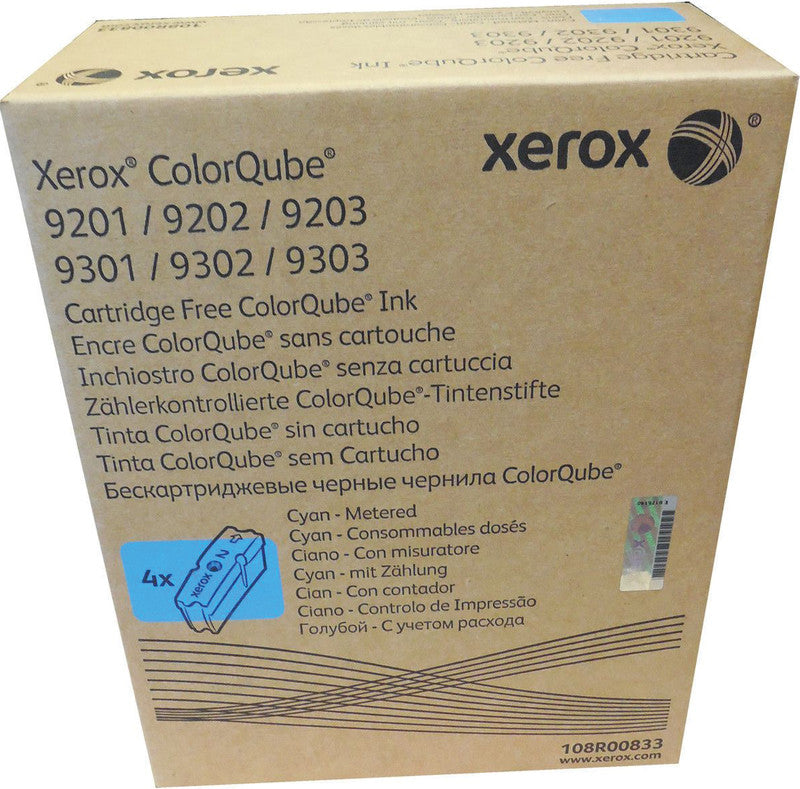 Xerox Tintenpatrone Cyan, 9'250 Seiten – für Inkjetdrucker/Multifunktionsgeräte
