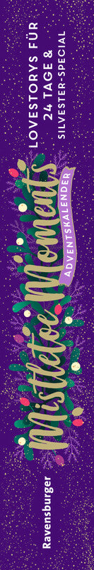 Ravensburger Adventskalender Mistletoe Moments, Karton, Mehrfarbig, 14 × 21 cm