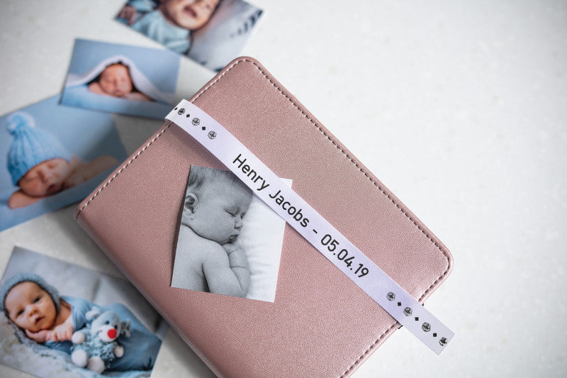 Brother Textilband – 12 mm × 4 m, weiss, schwarz