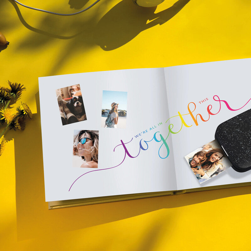 HP Fotopapier – glänzend, 50 × 76 mm, 290 g/m², 20 Blatt, einseitig, selbstklebend – für HP Sprocket Studio