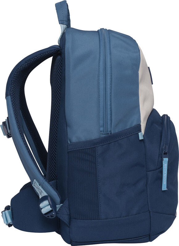 Beckmann Kindergartenrucksack Sport Mini – 12 l – Blau – B 25,0 × H 36,0 × T 16,0 cm