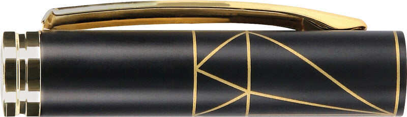 Belius Kugelschreiber – Schwarz, Aluminium