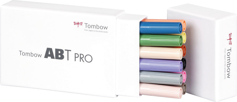 Tombow ABT PRO Dual Brush Pen, 12 Stk.