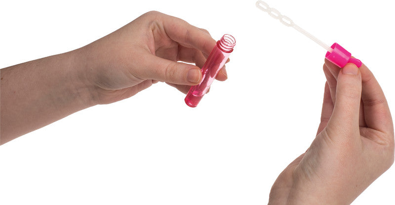 Out oft the blue Out of the Blue TOUCHABUBBLE Seifenblasen – 5 ml, Ø 15 mm, H 10,5 cm, mit Herz auf Deckel