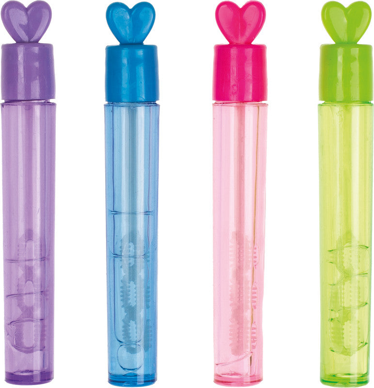Out oft the blue Out of the Blue TOUCHABUBBLE Seifenblasen – 5 ml, Ø 15 mm, H 10,5 cm, mit Herz auf Deckel
