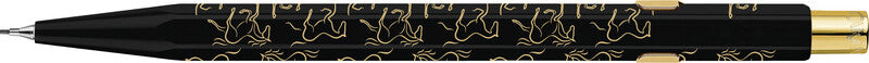 Caran d-Ache Caran d'Ache 849 Horse Special Edition Druckbleistift – 0,5 mm – Aluminium – Schwarz