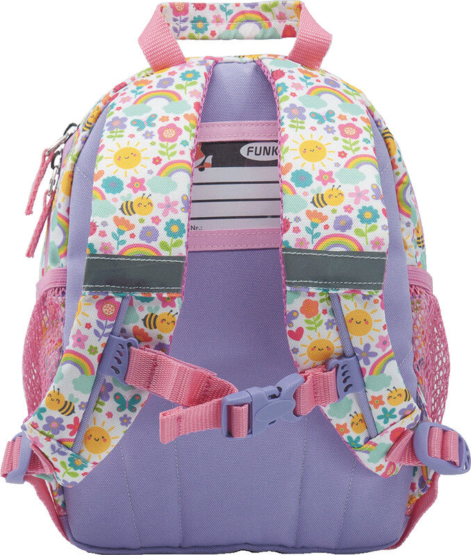 Funki Kindergartenrucksack Raumwunder – Summertime – B 25,0 × H 28,0 × T 11,0/15,0 cm