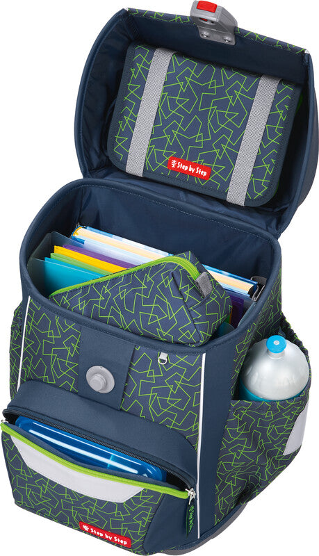 Step by Step Magic Mags Zubehörset – 4-teilig – Green Geometric – Recycelte Materialien