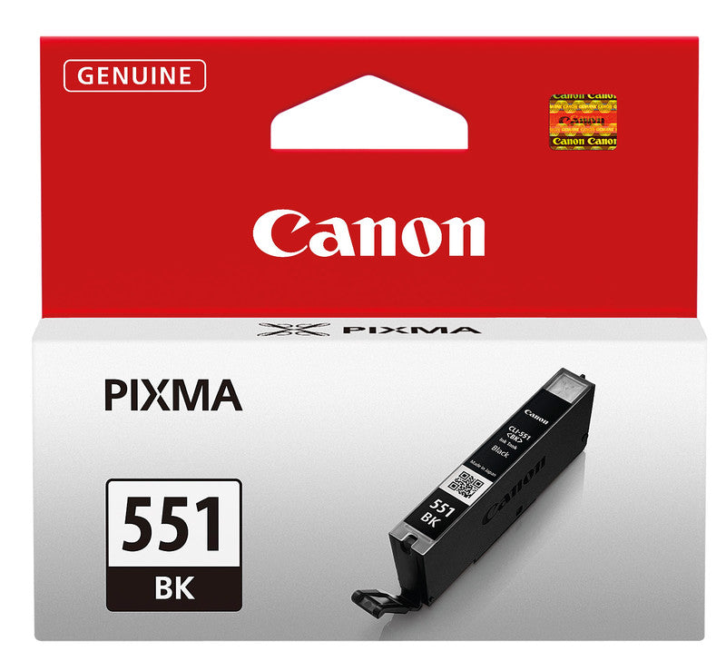 Canon Tintenpatrone CLI-551BK, Schwarz