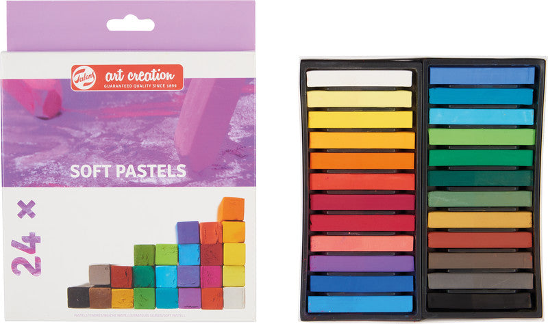 Talens Soft Pastelle – 24 Stk., Kartonetui
