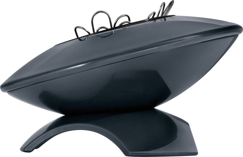 Sigel Klammerspender – Kunststoff, Grau, 95 × 55 mm