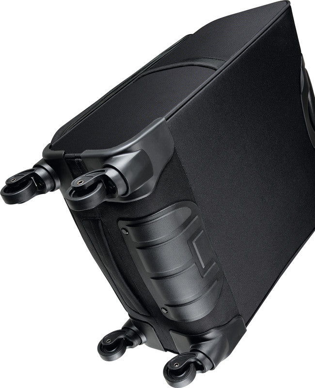 Leitz Trolley Handgepäck – 32 l, für Notebooks bis 15,6", Weichschale, 4 Rollen, schwarz, 38 × 55 × 22,5 cm