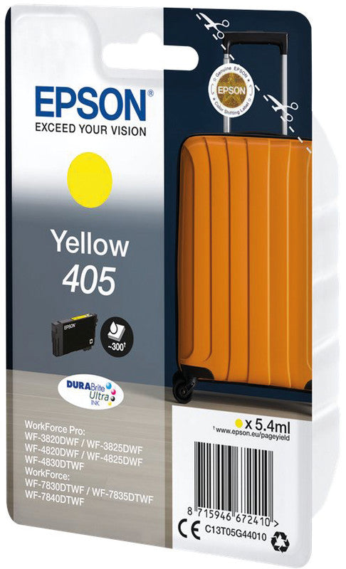 Epson Tintenpatrone 405, Gelb, 5,4 ml