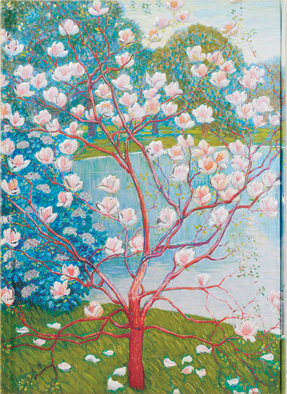Flame tree Notizbuch, A6, liniert, Hardcover, 176 Seiten, 80 g/m² – mehrfarbig