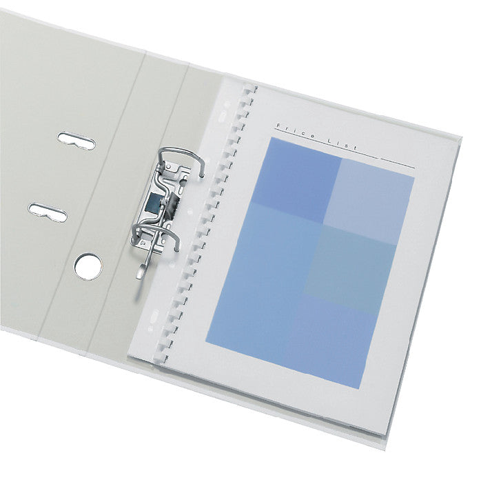 GBC Abheftstreifen – transparent, PP – 100 Stk.
