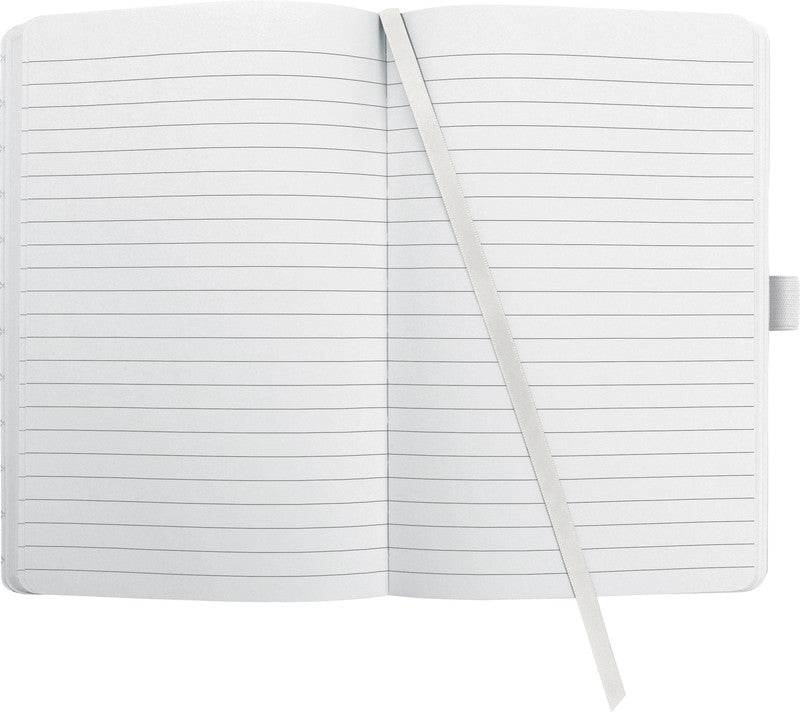 Sigel Notizbuch A5, liniert, Fadenheftung, Hardcover, 174 Seiten, perforiert, 80 g/m² – mehrfarbig