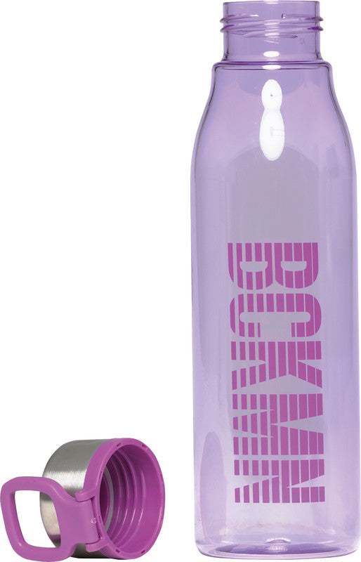 Beckmann Trinkflasche – 6,5 dl – Kunststoff, Schraubverschluss, auslaufsicher – Violett