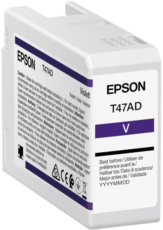 Epson Tintenpatrone T47AD, violett, ca. 50 ml