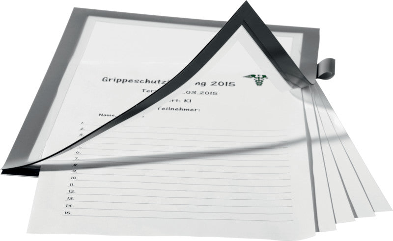 Durable DURAFRAME Note Magnetrahmen – A4 – Schwarz