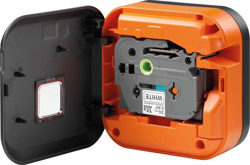 Brother Cube Pro E720BT Etikettendrucker – Bluetooth, Thermodruck, Lithium-Ionen-Akku, max. Druckhöhe 18 mm