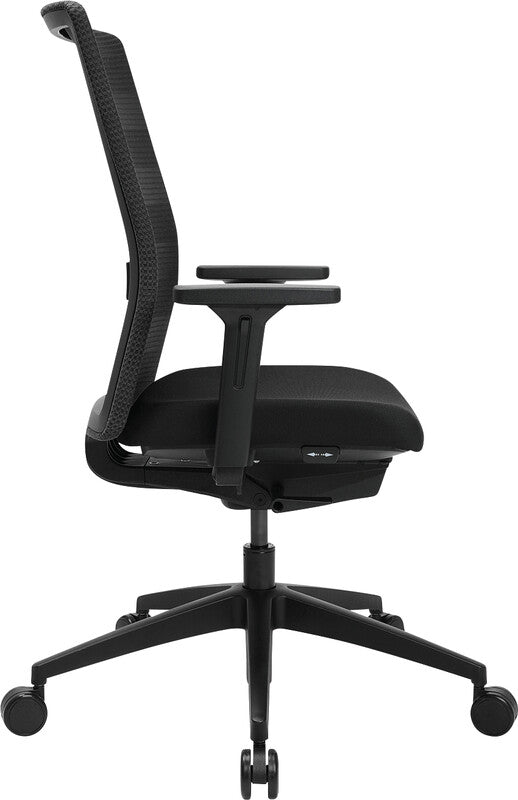 Topstar Bürostuhl AirWork – Sitzhöhe 42–54 cm, 110 kg, schwarz