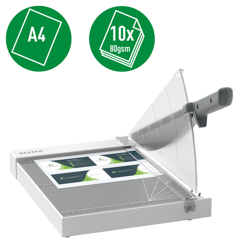 Leitz Hebel-Schneidemaschine Precision Home Office A4 – 305 mm, bis A4, 10 Blatt