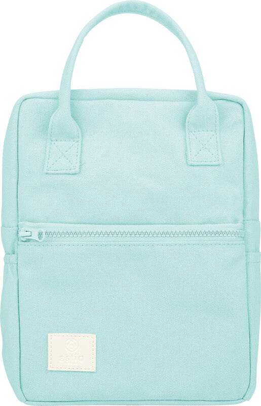 Estia Lunchbag – isoliert, Reissverschluss – 0,7 l – Bermuda Green, türkis – Baumwolle