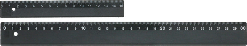 Kum Wandtafel-Lineal 30 cm – Kunststoff, schwarz