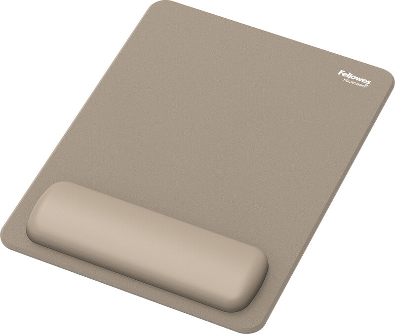 Fellowes Mausmatte mit Handgelenkauflage – Breyta XL – HEX-Cushion, antimikrobiell – 280×210×17,5 mm