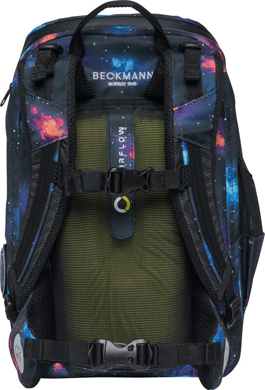 Beckmann Schulrucksack Active Air Flx – Ninja Elements – 26,0 × 39,0 × 22,0 cm – Recycelte Materialien