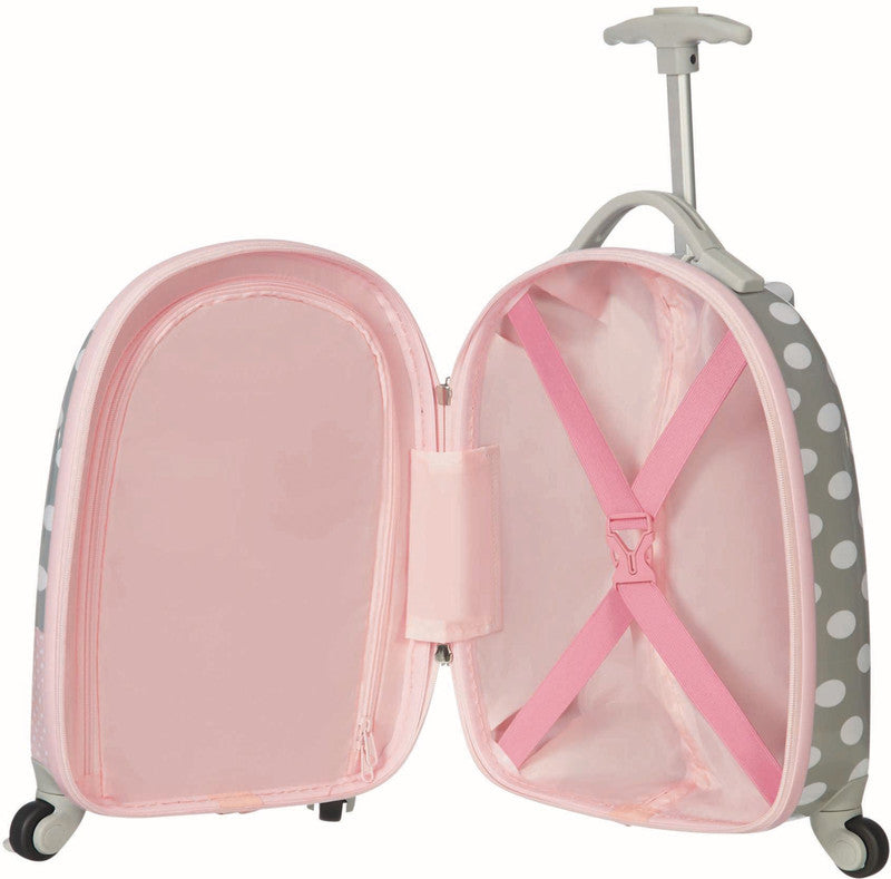 Samsonite Kindertrolley Handgepäck – 20,5 l, Hartschale PC/ABS, 4 Rollen, Minnie Glitter, 32 × 46,5 × 23 cm