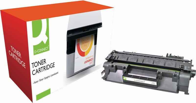 Q-Connect – Toner CF280A – schwarz, 2700 Seiten