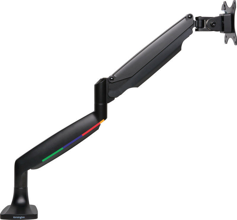 Kensington One Touch SmartFit – Monitorarm, C-Klemme/Tülle, bis 34", VESA 75 × 75/100 × 100 mm, schwarz