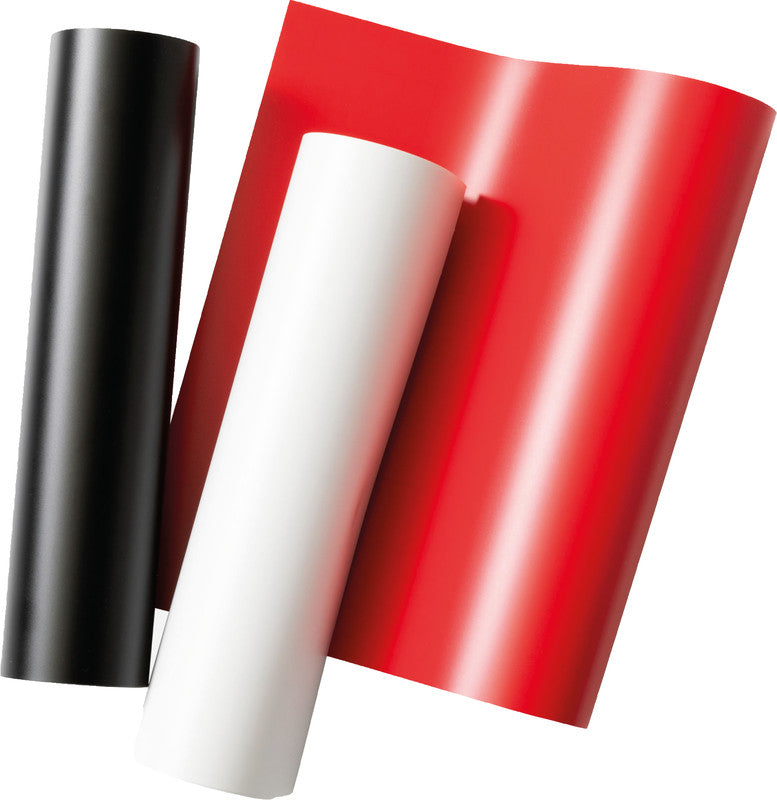 Cricut Matte Vinylfolie – Schwarz, Weiss und Rot – 24,1 × 30,5 cm – für JOY Xtra Schneideplotter