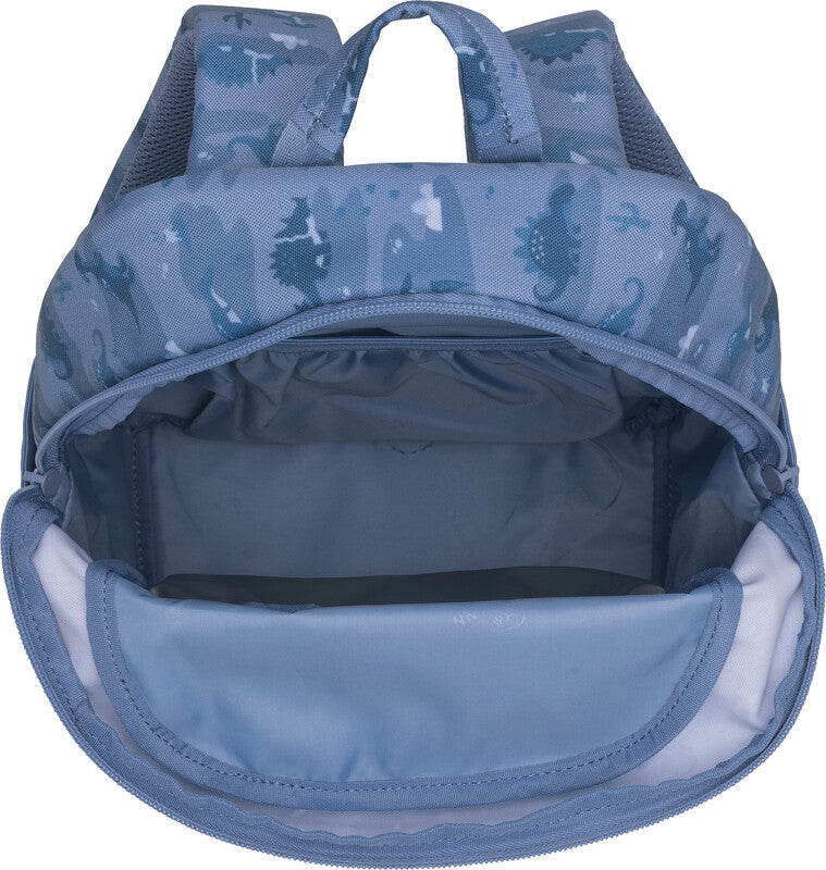 Beckmann Kindergartenrucksack Sport Mini – Dino World – Blau – 25,0 × 36,0 × 16,0 cm