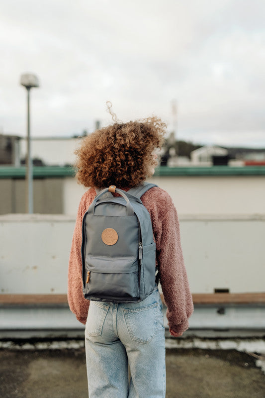 Beckmann City Light – Notebook-Rucksack – für 13"-Notebook, 20 l, rPET, grau
