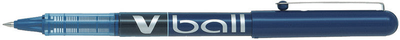Pilot V-Ball – dokumentenechter Tintenroller mit Kappe, 0,3 mm, blau