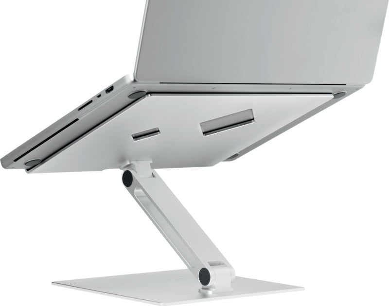 Durable Tablet-/Notebookhalter – für Notebooks und Tablets 10–17", Aluminium, silber metallic