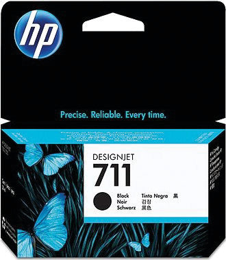 HP Tintenpatrone 711, Schwarz, 38 ml
